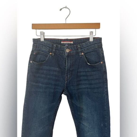 Tommy Hilfiger | Boys Revolution Slim Adjustable Waist Denim Jeans 14 - Picture 3 of 11